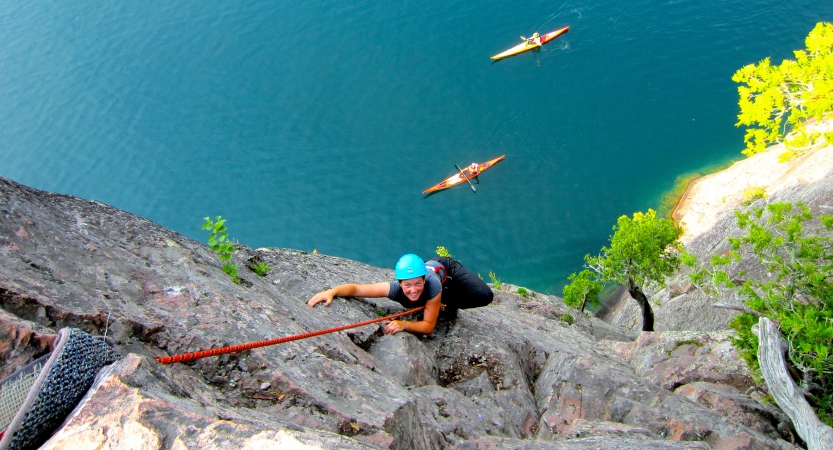 gap year rock climbing program in minnesota